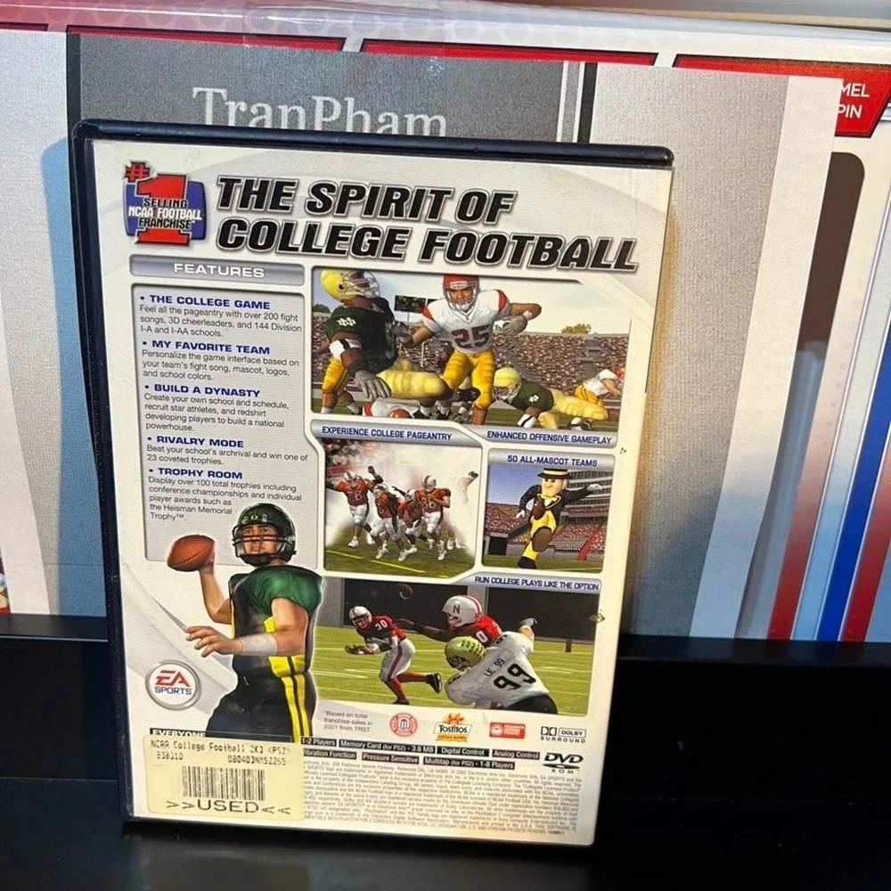 EA Sports NCAA Football 2003 Sony PlayStation 2 PS2 Game Retro Sports